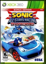 Xbox 360 Sonic & All-Stars Racing Transformed Front CoverThumbnail